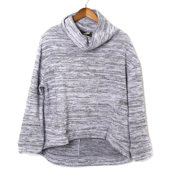 Anthro Saturday Sunday Spacedye Cowl Neck Sweater - Picture 2 of 10